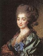 Portrait of Praskovia Repnina daughter of Nicholas Repnin